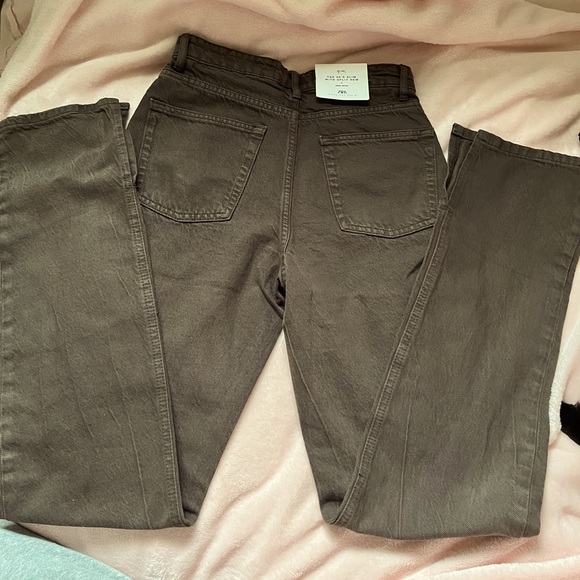 brown jeans from zara - Picture 2 of 5